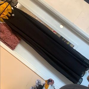 Old Navy Black v-neck long dress